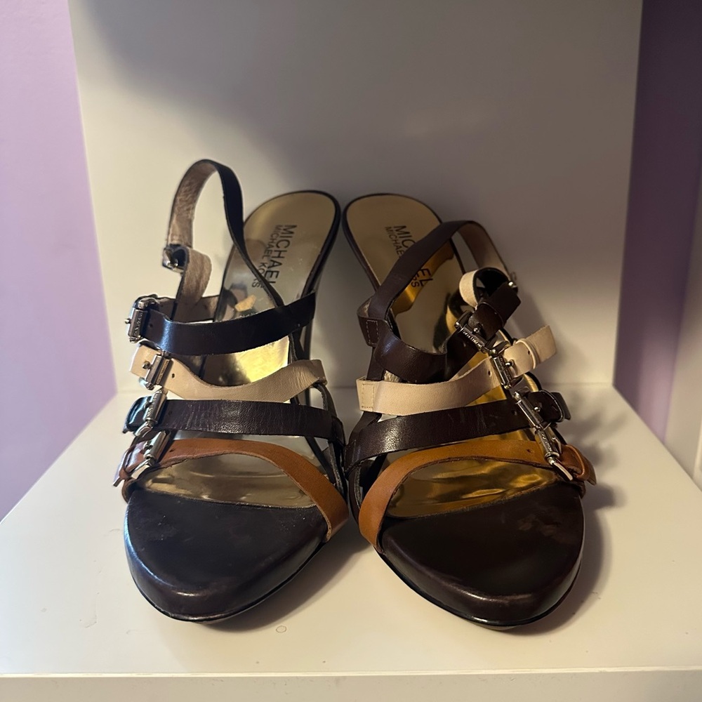 Strappy Heels with Buckles